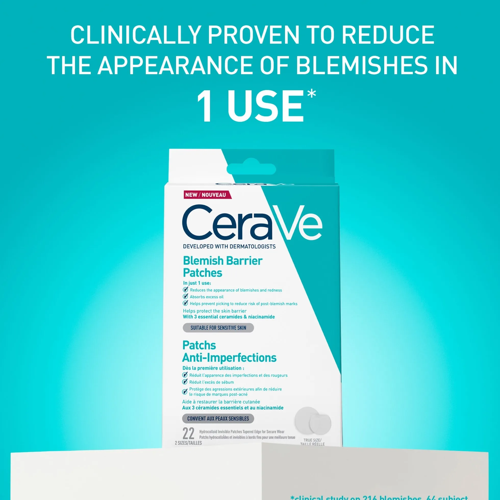 CeraVe Blemish Barrier Patches for Blemishes & Redness