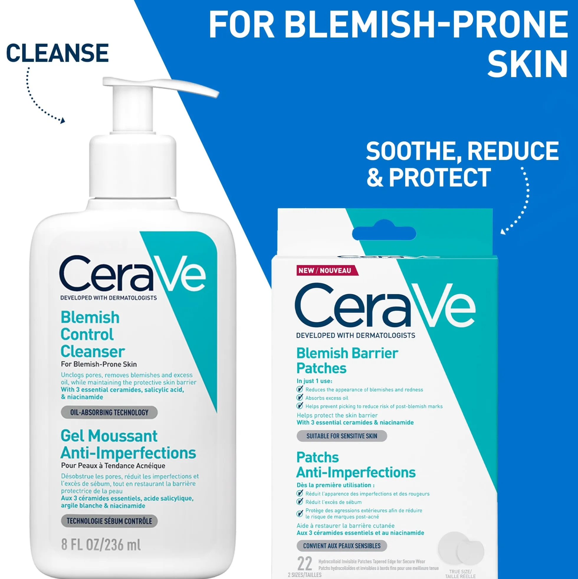 CeraVe Blemish Barrier Patches for Blemishes & Redness