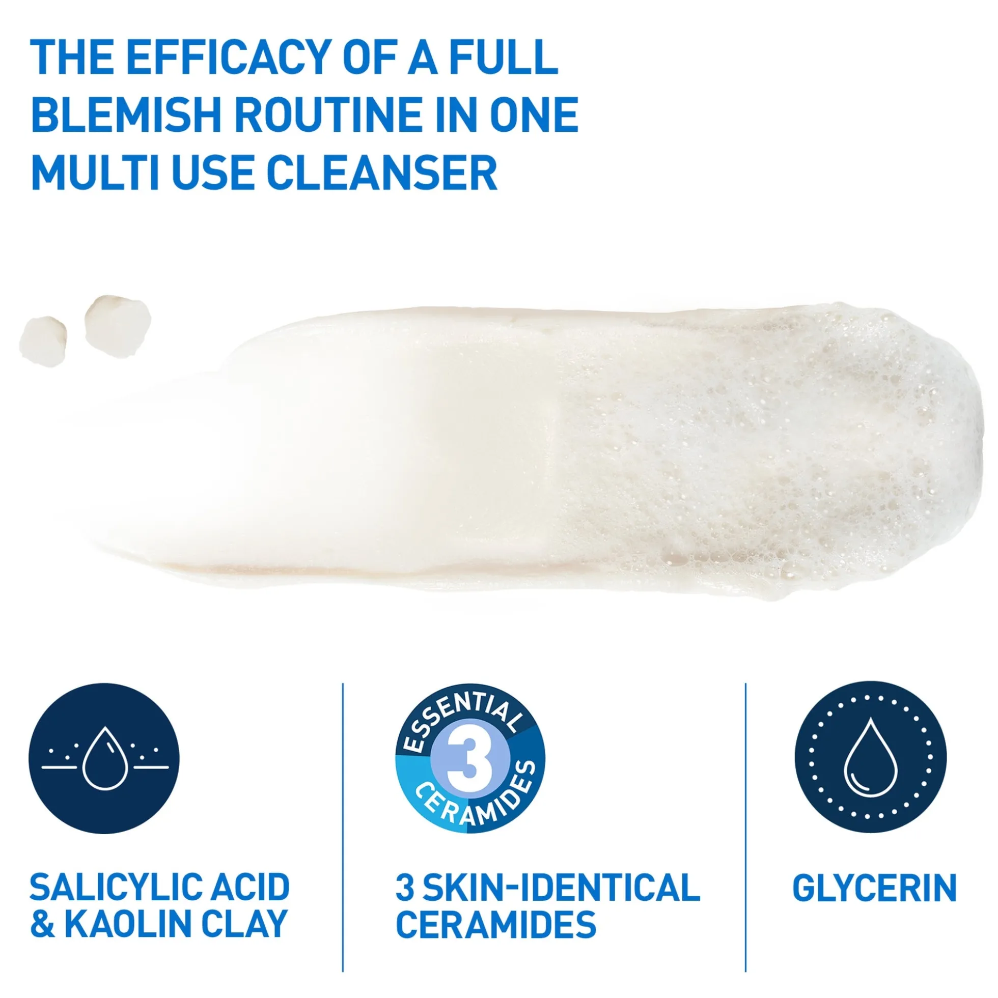 CeraVe Blemish Clay To Foam Cleanser 118ml