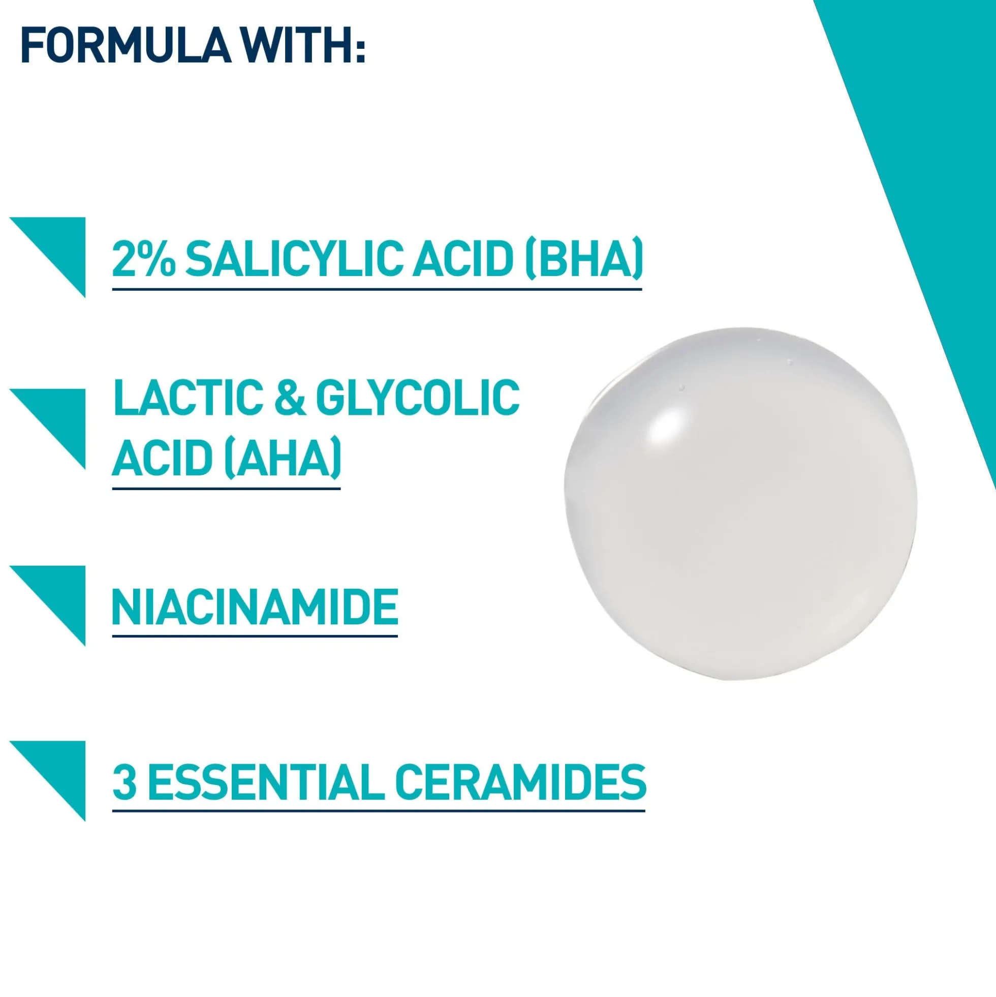 CeraVe Blemish Control Gel Moisturiser with 2% Salicylic Acid & Niacinamide for Blemish-Prone Skin 40ml
