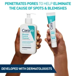 CeraVe Blemish Control Gel Moisturiser with 2% Salicylic Acid & Niacinamide for Blemish-Prone Skin 40ml