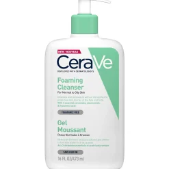 CeraVe Foaming Cleanser with Niacinamide for Normal to Oily Skin 473ml