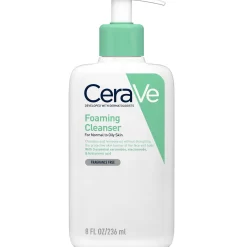 CeraVe Foaming Cleanser with Niacinamide for Normal to Oily Skin 236ml
