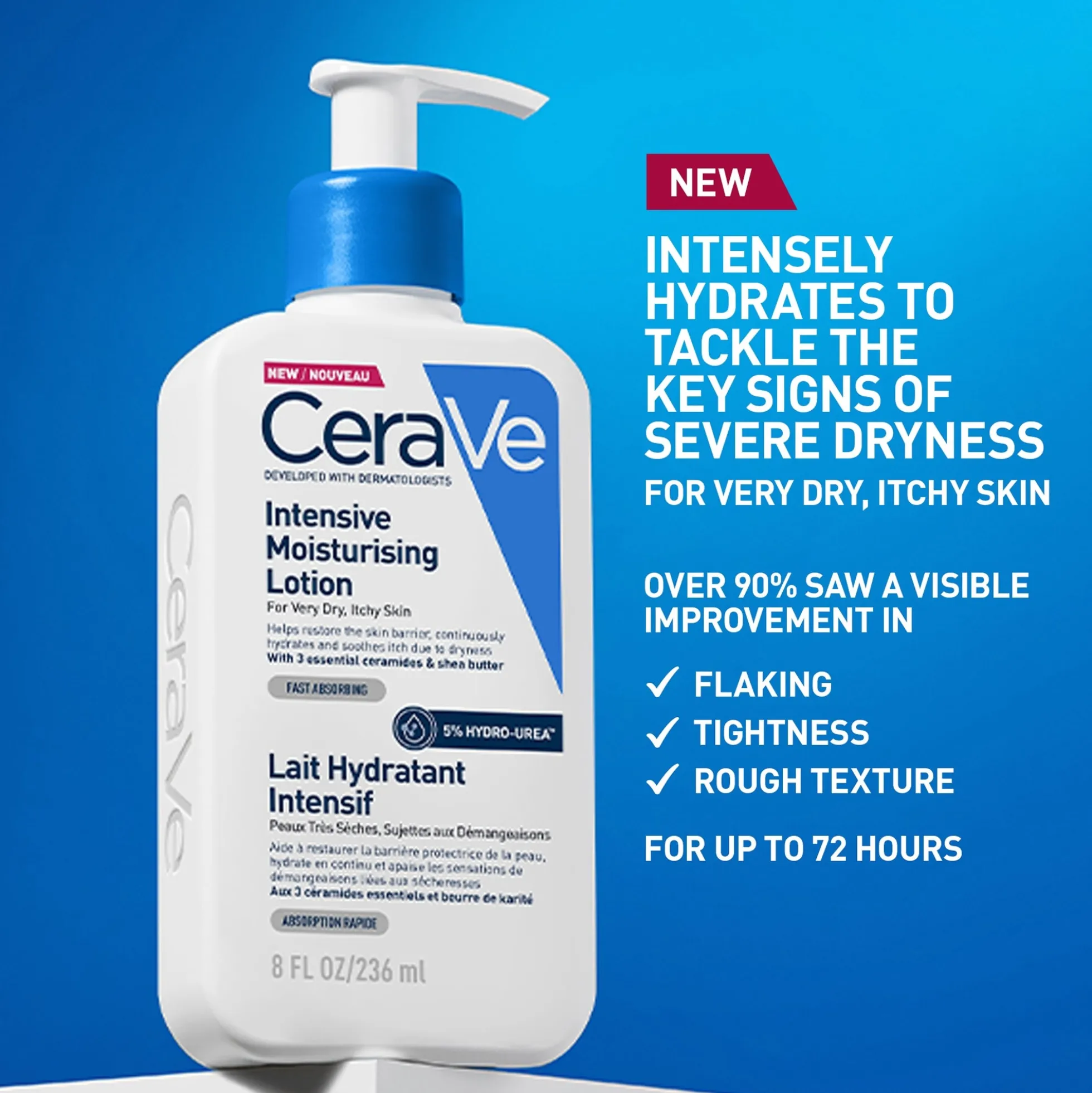CeraVe Intensive Moisturising Lotion for Very Dry Skin 473ml