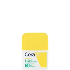 CeraVe Invisible Dry Touch Fluid Sunscreen SPF 50 for normal to oily skin with 3 essential ceramides 50 ml