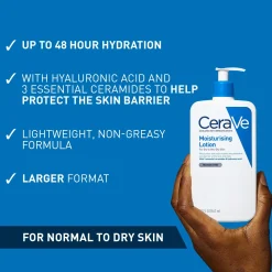 CeraVe Moisturising Lotion for Dry to Very Dry Skin 473ml