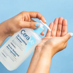CeraVe SA Smoothing Cleanser with Salicylic Acid for Dry, Rough & Bumpy Skin 236ml