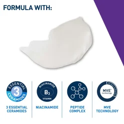 CeraVe Skin Renewing Eye Cream with Peptide Complex & Caffeine for Brighter, Smoother Eyes 15ml