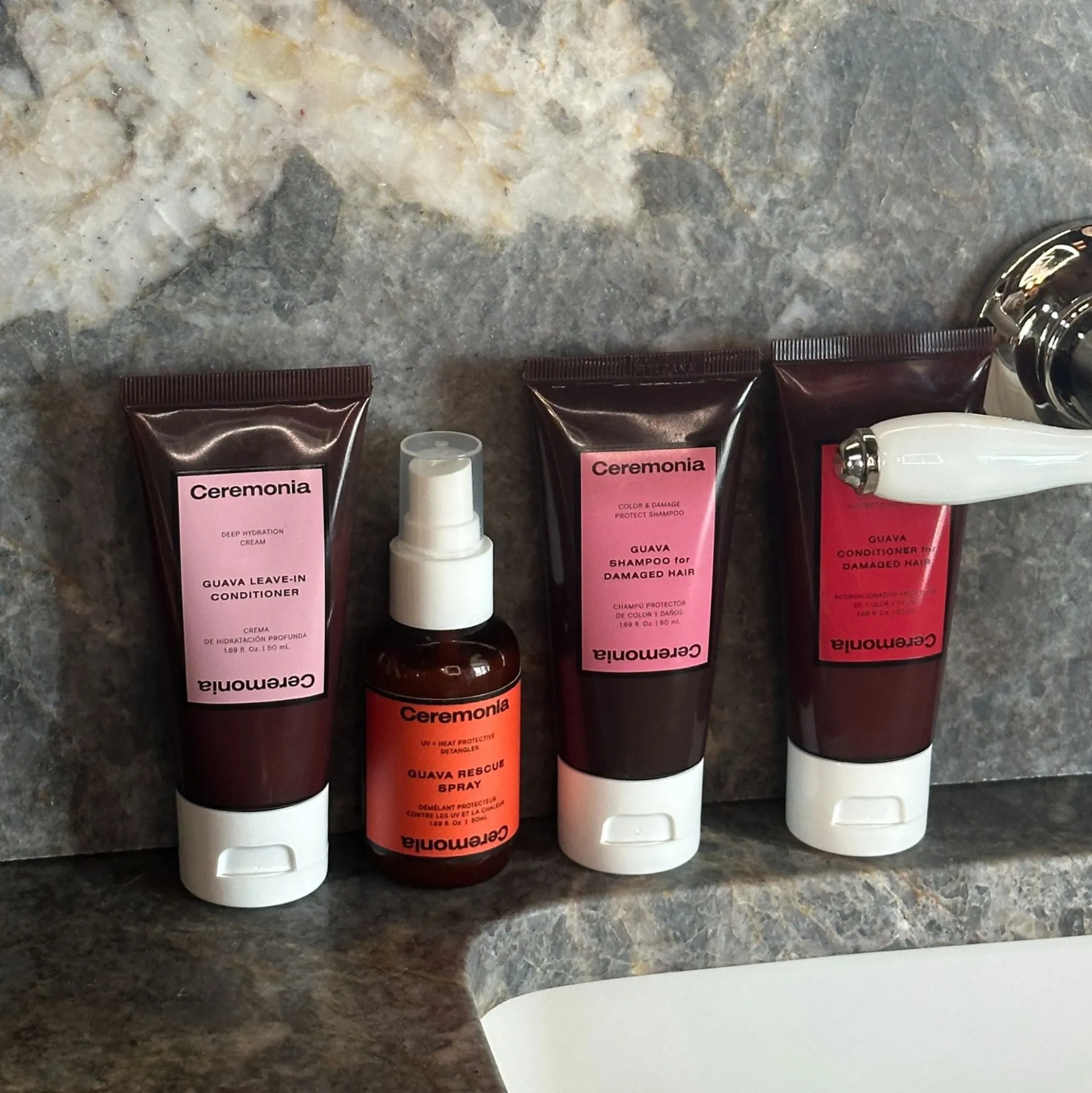 Ceremonia Guava Travel Kit (Worth £58.00)