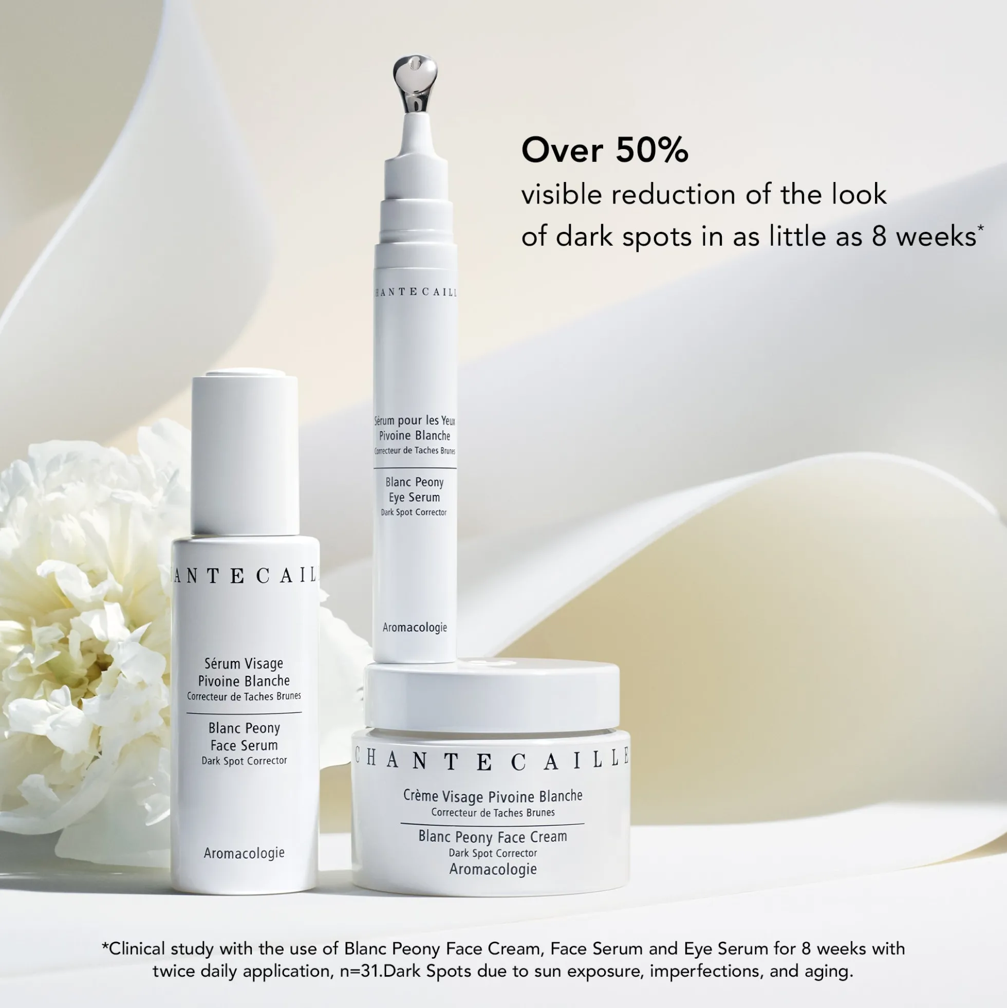 Chantecaille Blanc Peony Eye Serum Dark Spot Corrector 15ml