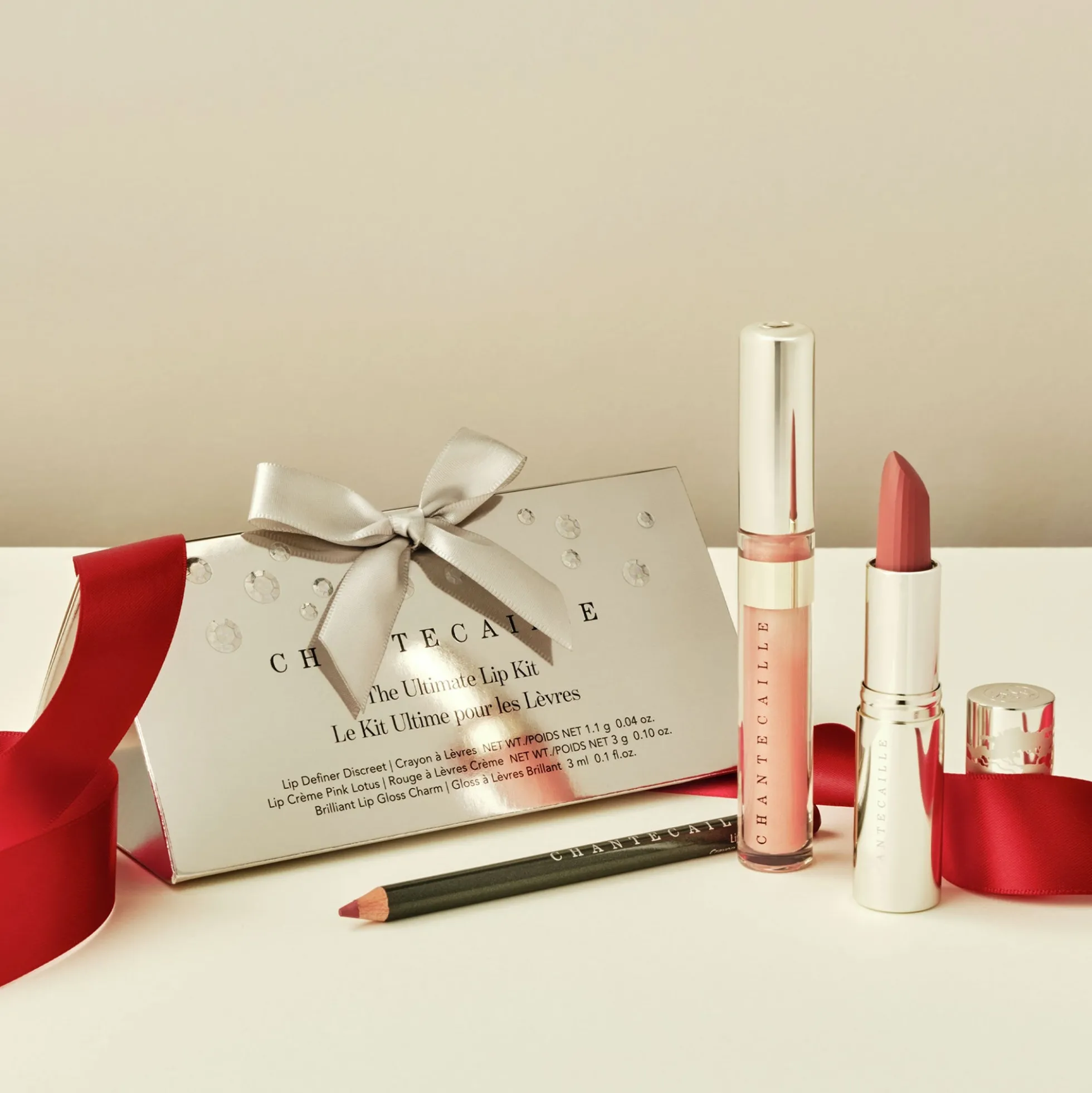 Chantecaille Gloss & Define Lip Trio (Worth £112.00)