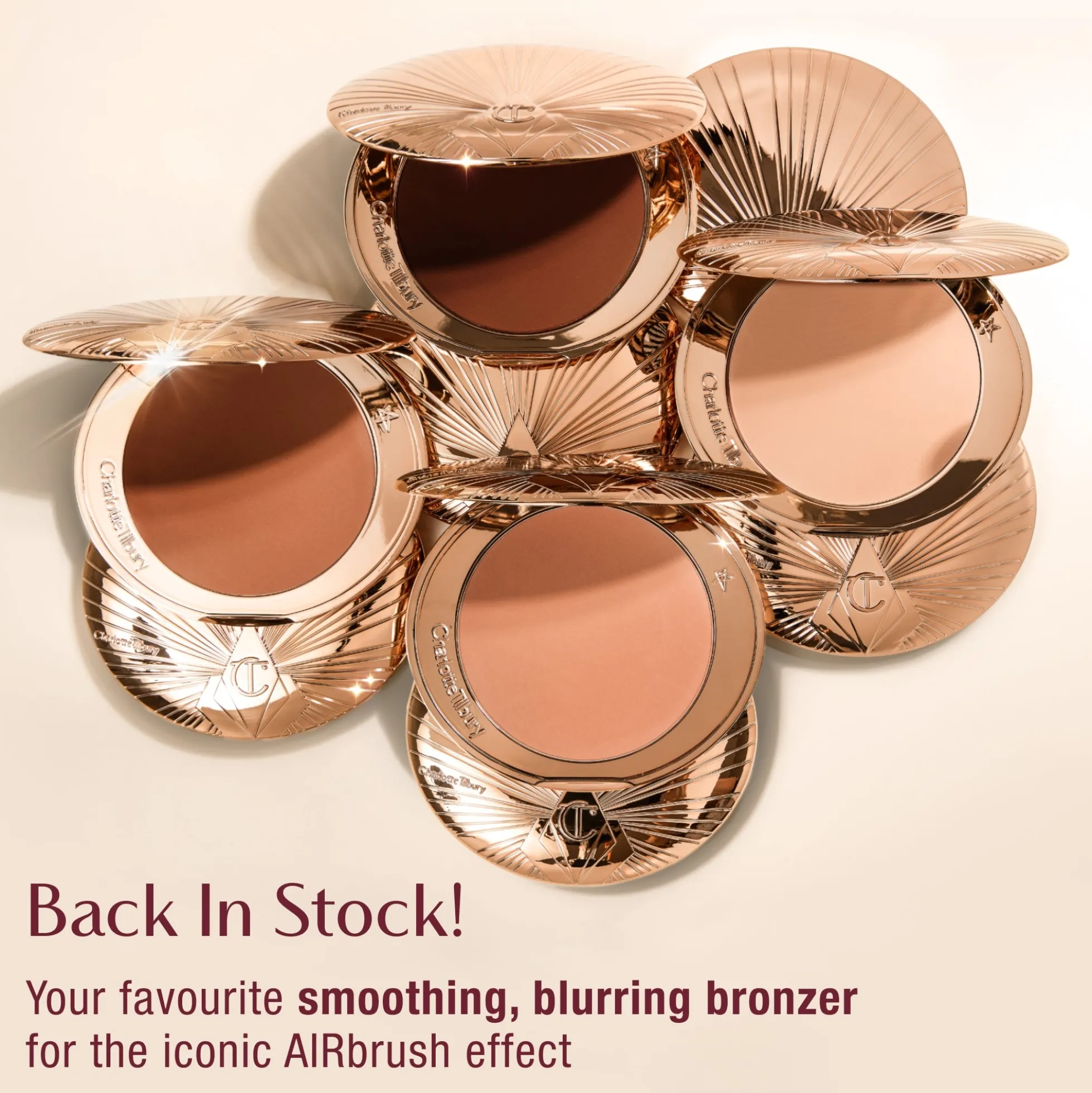 Charlotte Tilbury Airbrush Flawless Bronzer 10g (Various Shades)