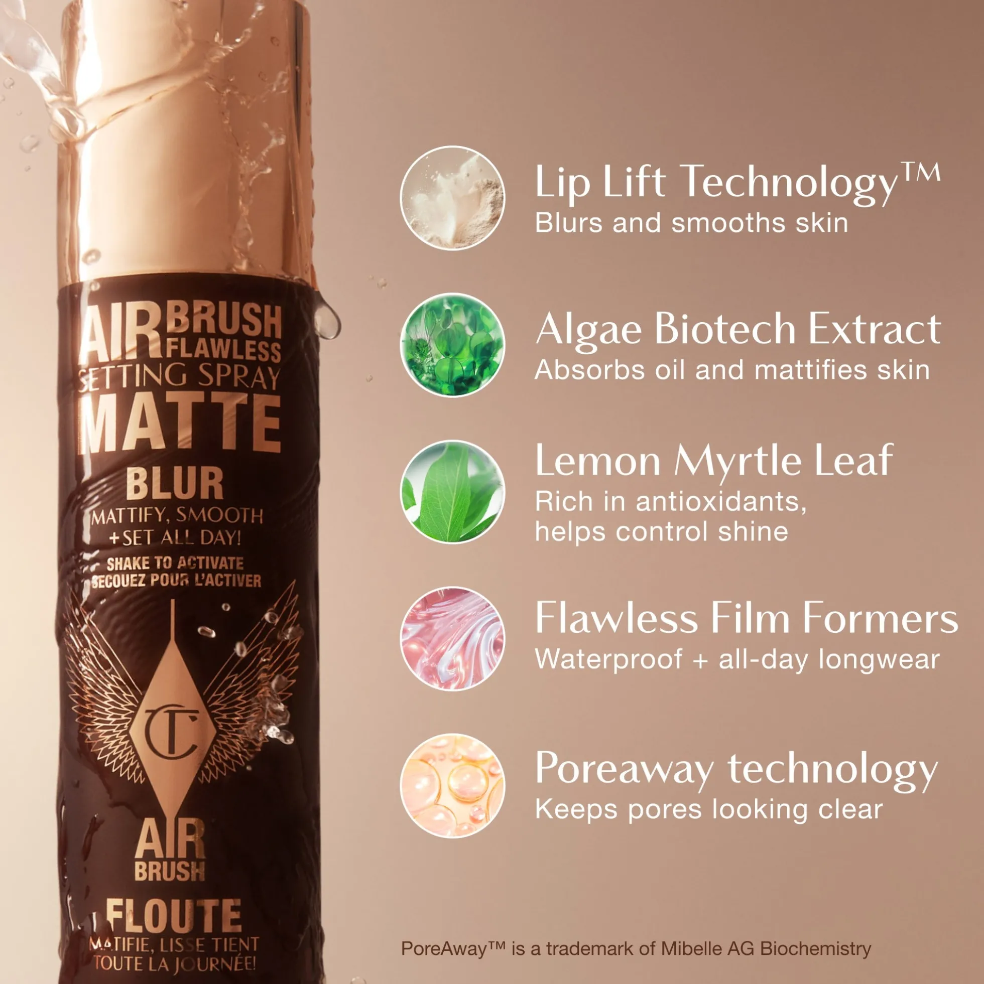 Charlotte Tilbury Airbrush Flawless Setting Spray - Matte 100ml