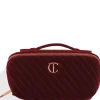 Charlotte Tilbury Organizer Velvet Makeup Bag - Large