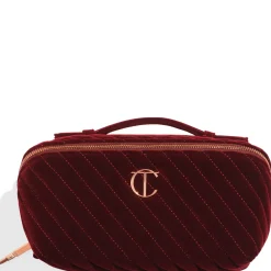 Charlotte Tilbury Organizer Velvet Makeup Bag - Large