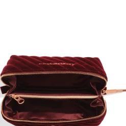Charlotte Tilbury Organizer Velvet Makeup Bag - Small