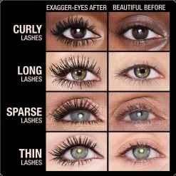 Charlotte Tilbury Travel Size Exaggereyes Volume Mascara - Black 4ml