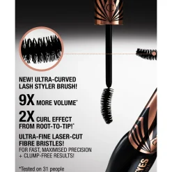 Charlotte Tilbury Travel Size Exaggereyes Volume Mascara - Black 4ml