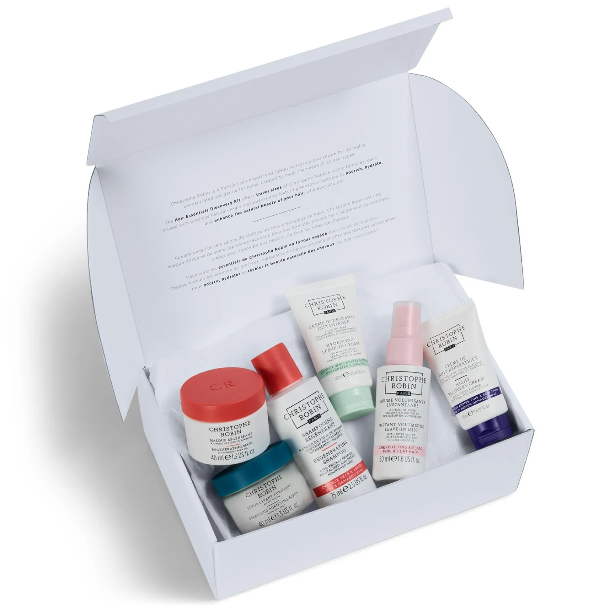 Christophe Robin Hair Essentials Discovery Set (Worth £66)