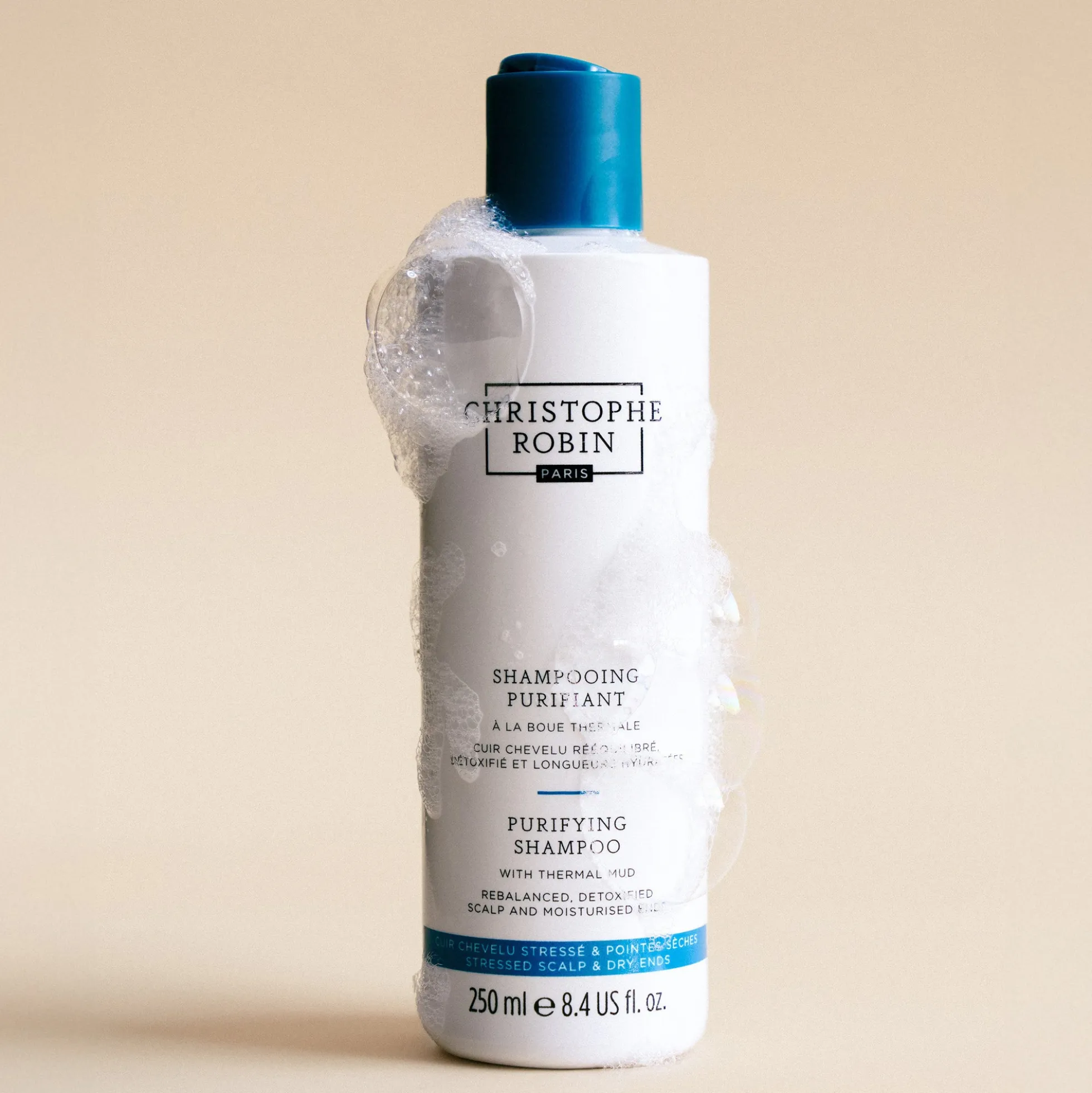Christophe Robin Purifying Shampoo with Thermal Mud 250ml