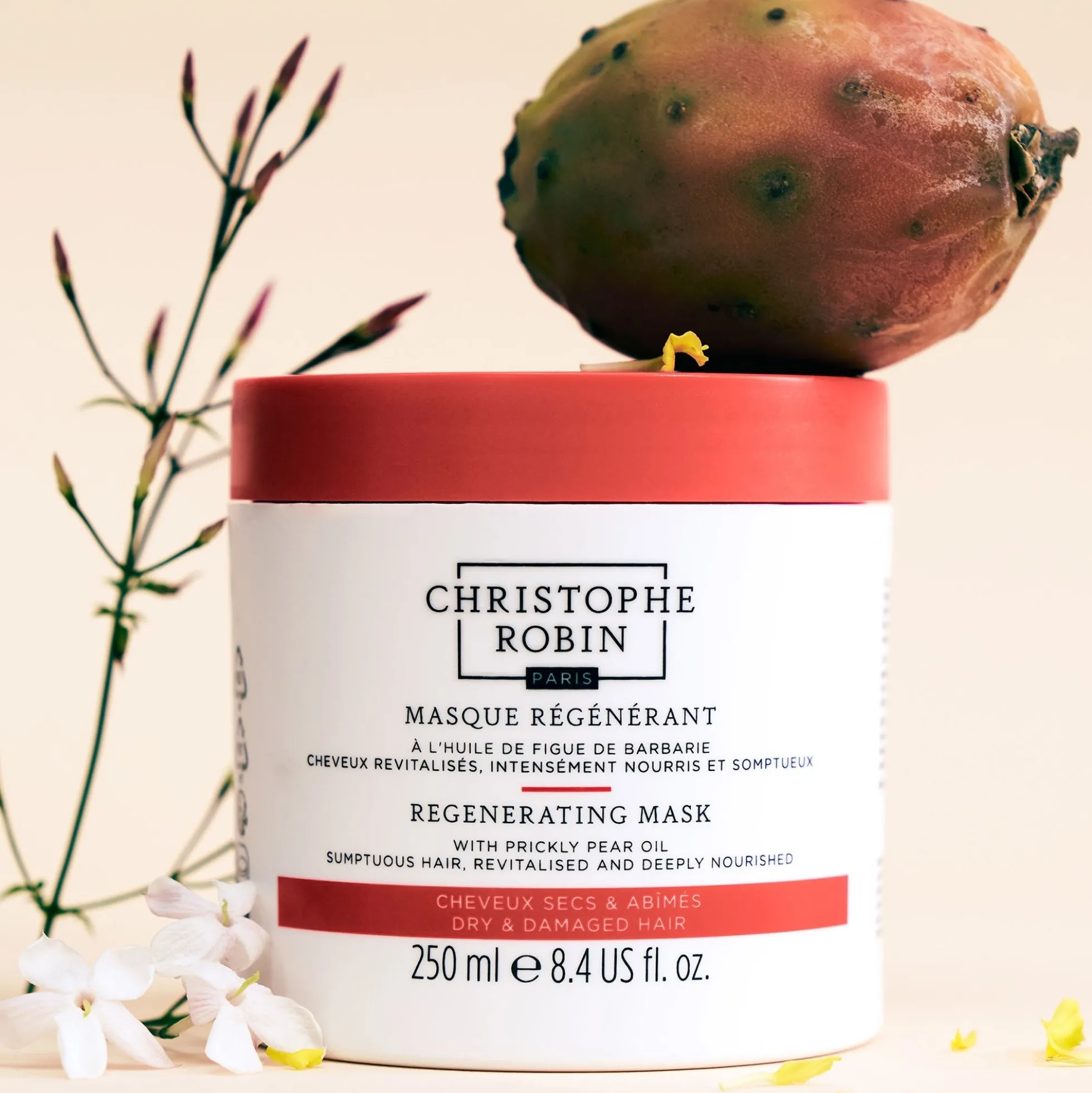Christophe Robin Regenerating Mask with Prickly Pear Oil 250ml