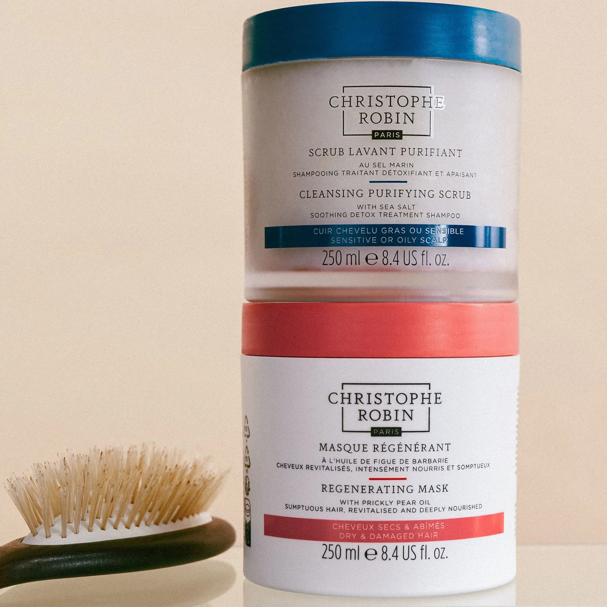 Christophe Robin Regenerating Mask with Prickly Pear Oil 250ml