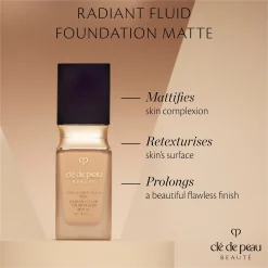 Clé de Peau Beauté Radiant Fluid Foundation Matte (Various Shades)