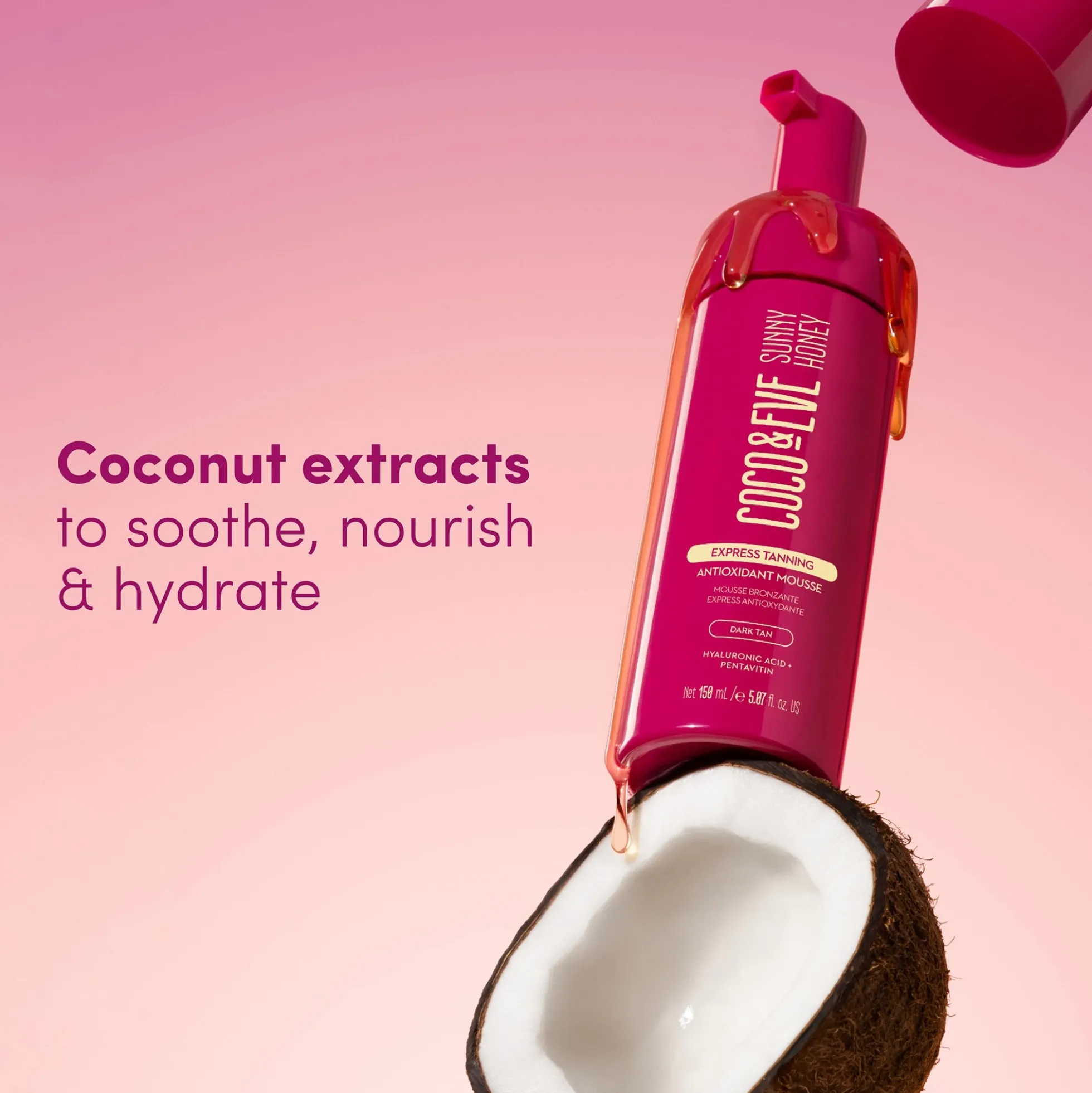 Coco & Eve Exclusive Antioxidant Express Tanning Mousse 150ml