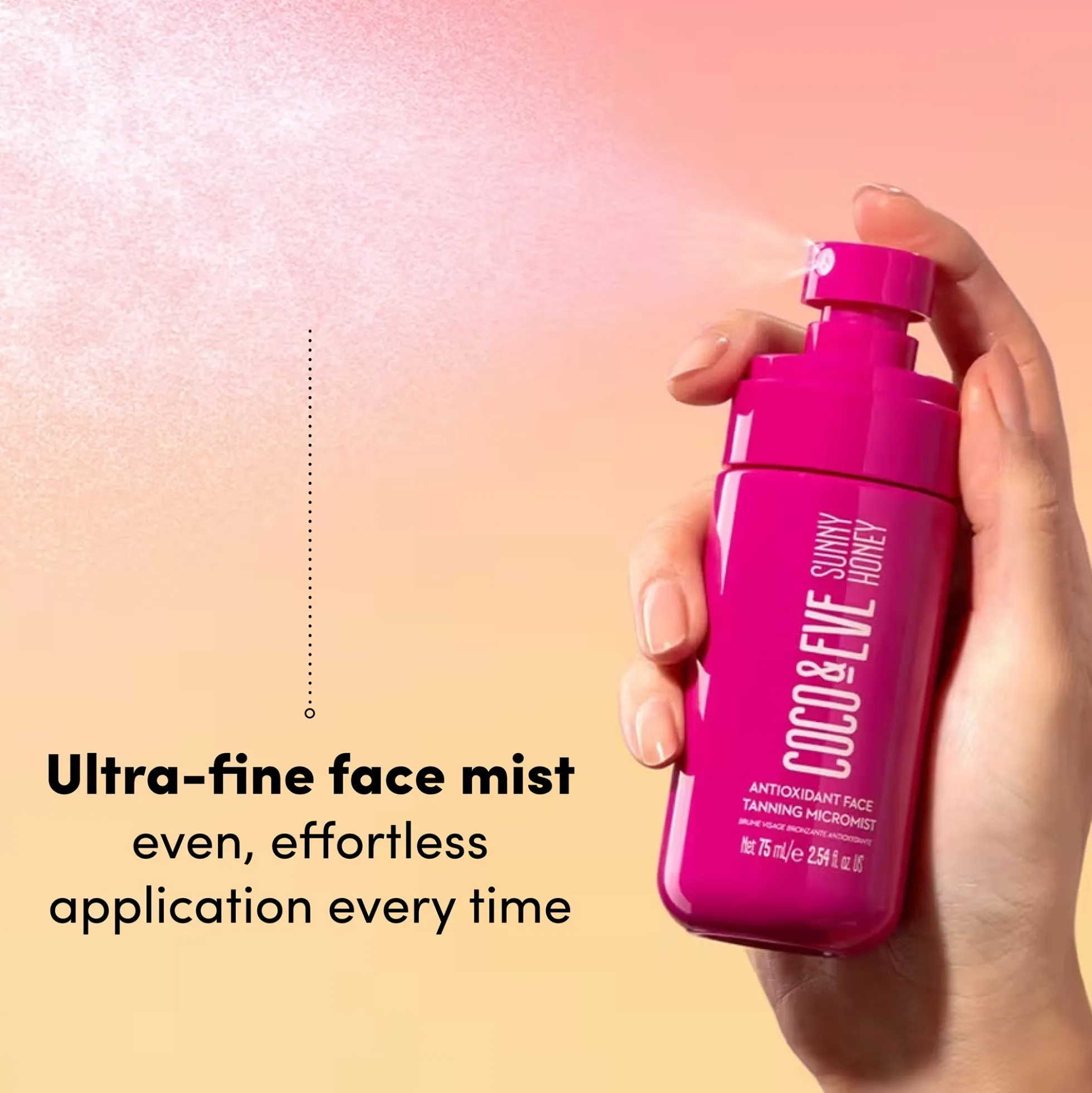 Coco & Eve Face Tanning Micromist 75ml
