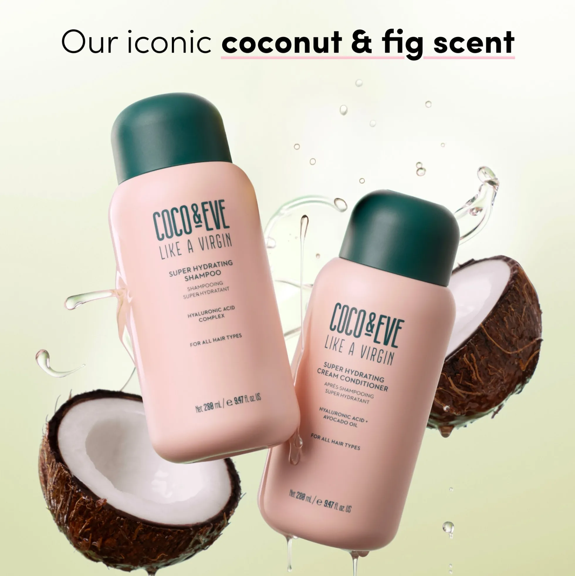 Coco & Eve Super Hydrating Shampoo and Conditioner Duo