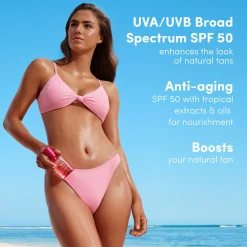 Coco & Eve Tan Boosting Anti-aging Body Oil SPF50