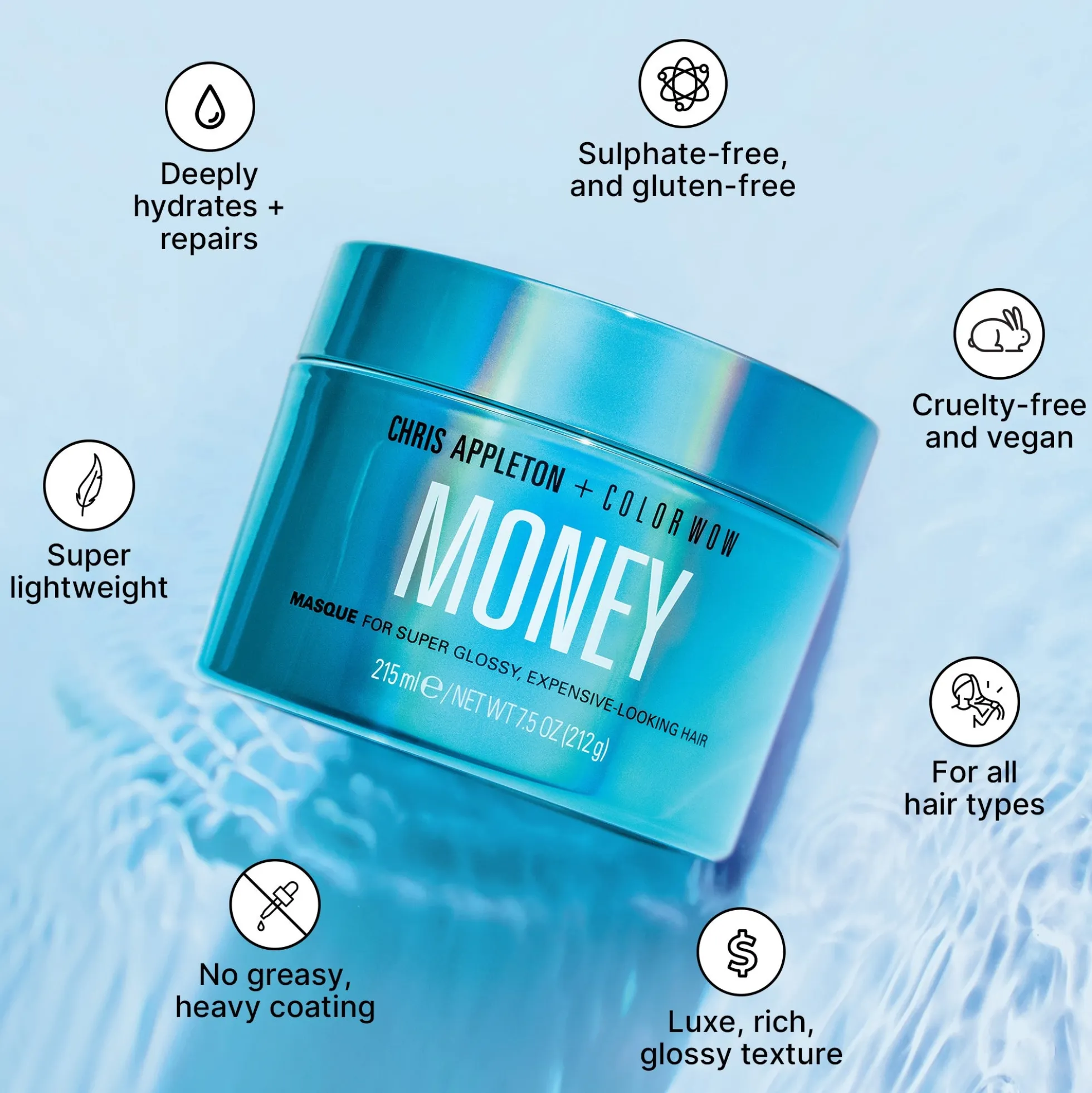 Color Wow and Chris Appleton Money Masque 215ml