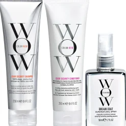 Color Wow Dream Clean Normal to Thick and Travel Dream Coat Supernatural Spray Trio