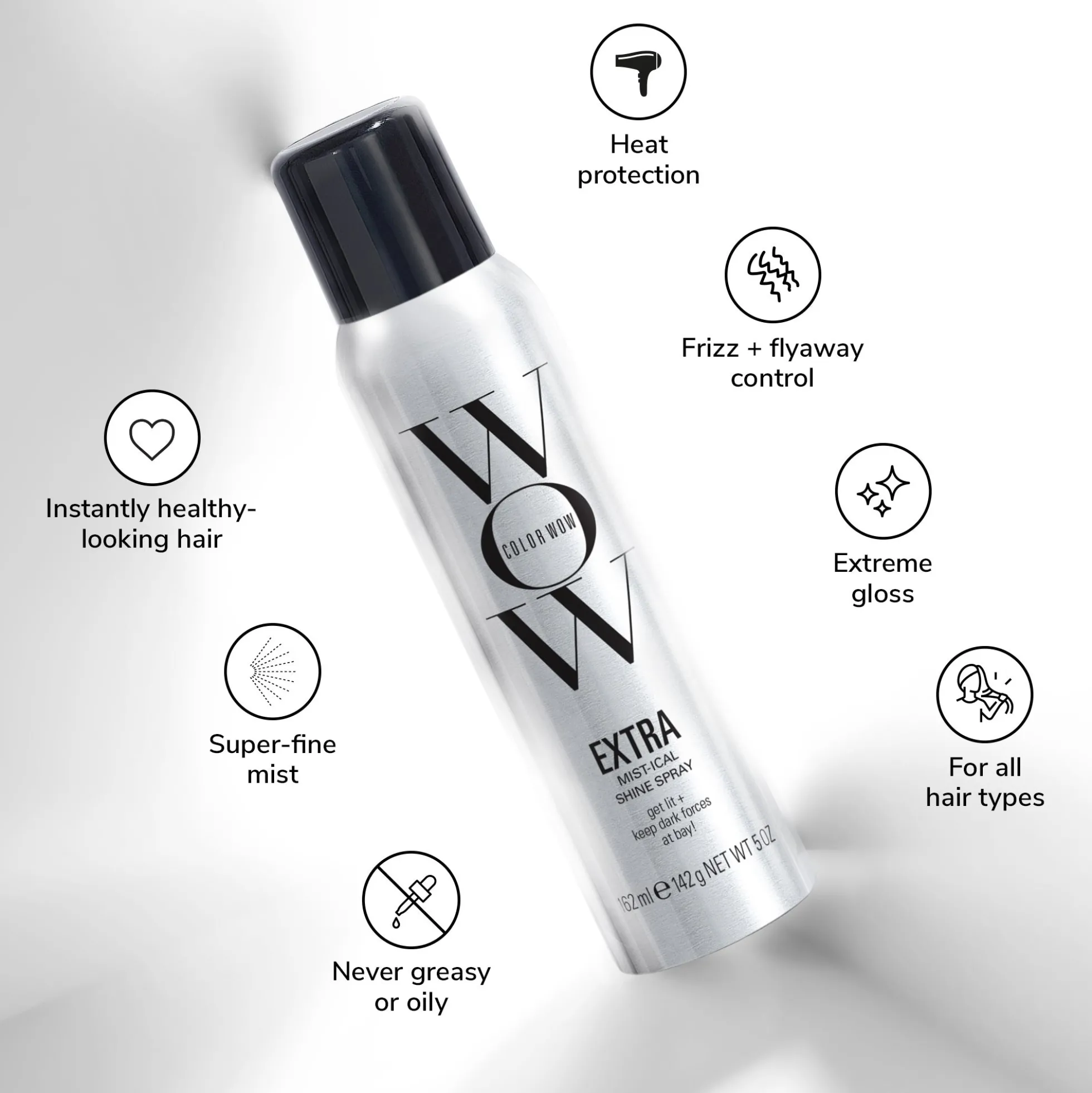 Color Wow Extra Mist-ical Shine Spray 162ml