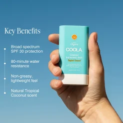 COOLA Classic Stick SPF 30+ Coconut 17g