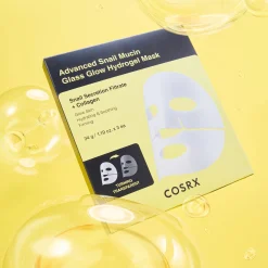 COSRX Advanced Snail Mucin Glass Glow Hydrogel Mask 3 sheets