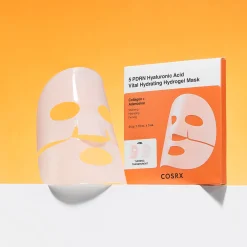 COSRX 5 PDRN Hyaluronic Acid Vital Hydrating Hydrogel Mask 3EA