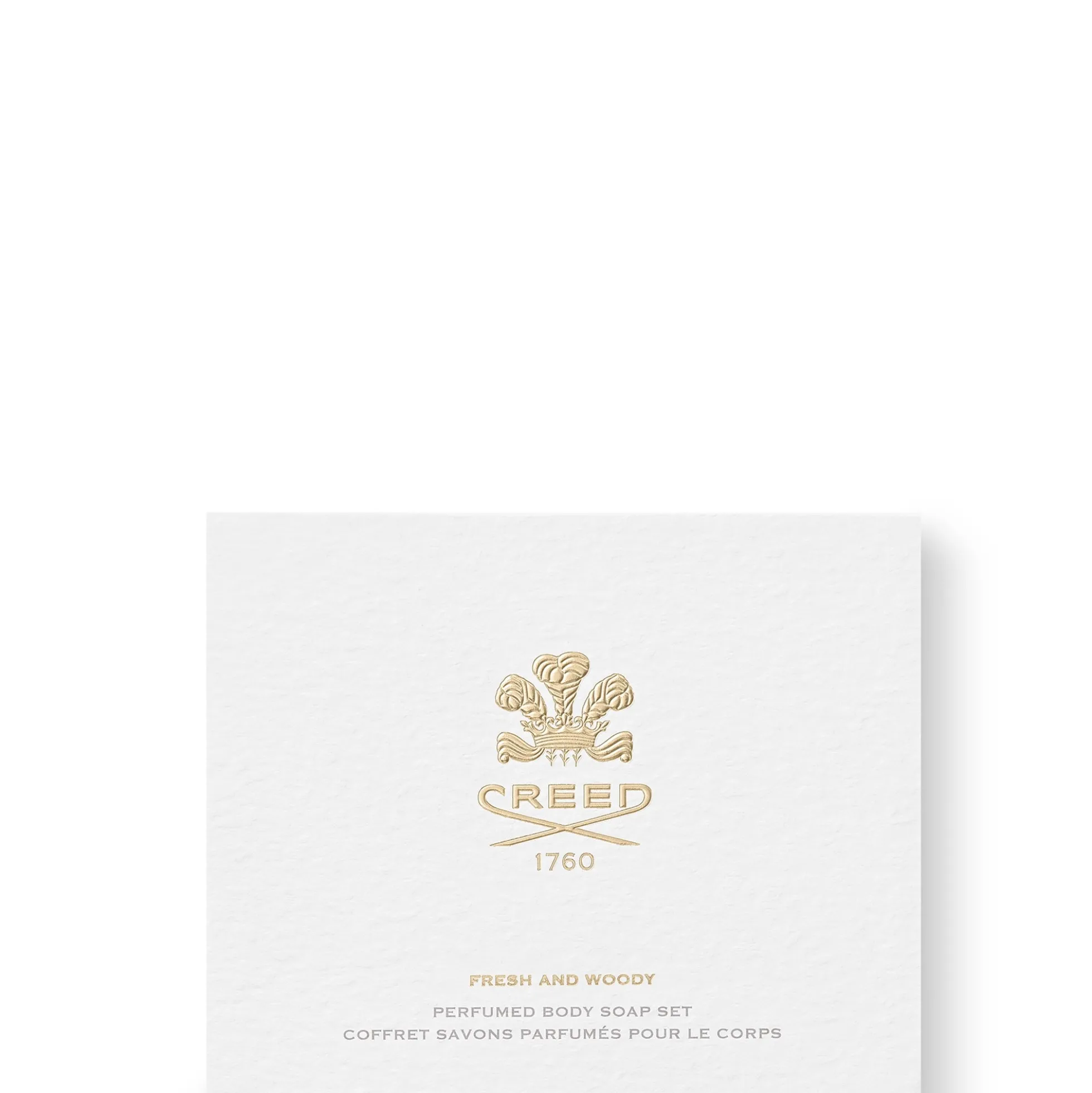 Creed Fresh & Woody Perfumed Soap Gift Set
