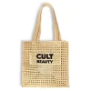 Cult Beauty Large Raffia-Style Tote Bag