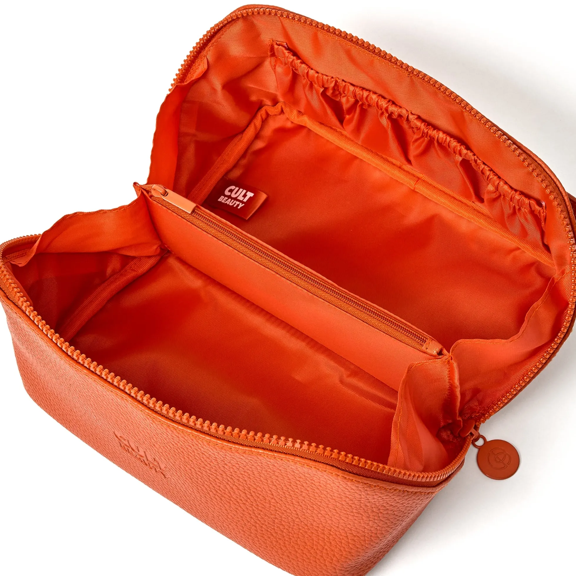 Cult Beauty Travel Organiser Bag (Rust)
