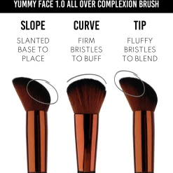Danessa Myricks Beauty Yummy Face 1.0 All Over Complexion Brush - For Foundation, Blush, Bronzer & Powder