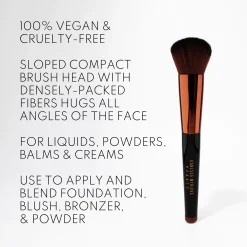 Danessa Myricks Beauty Yummy Face 1.0 All Over Complexion Brush - For Foundation, Blush, Bronzer & Powder