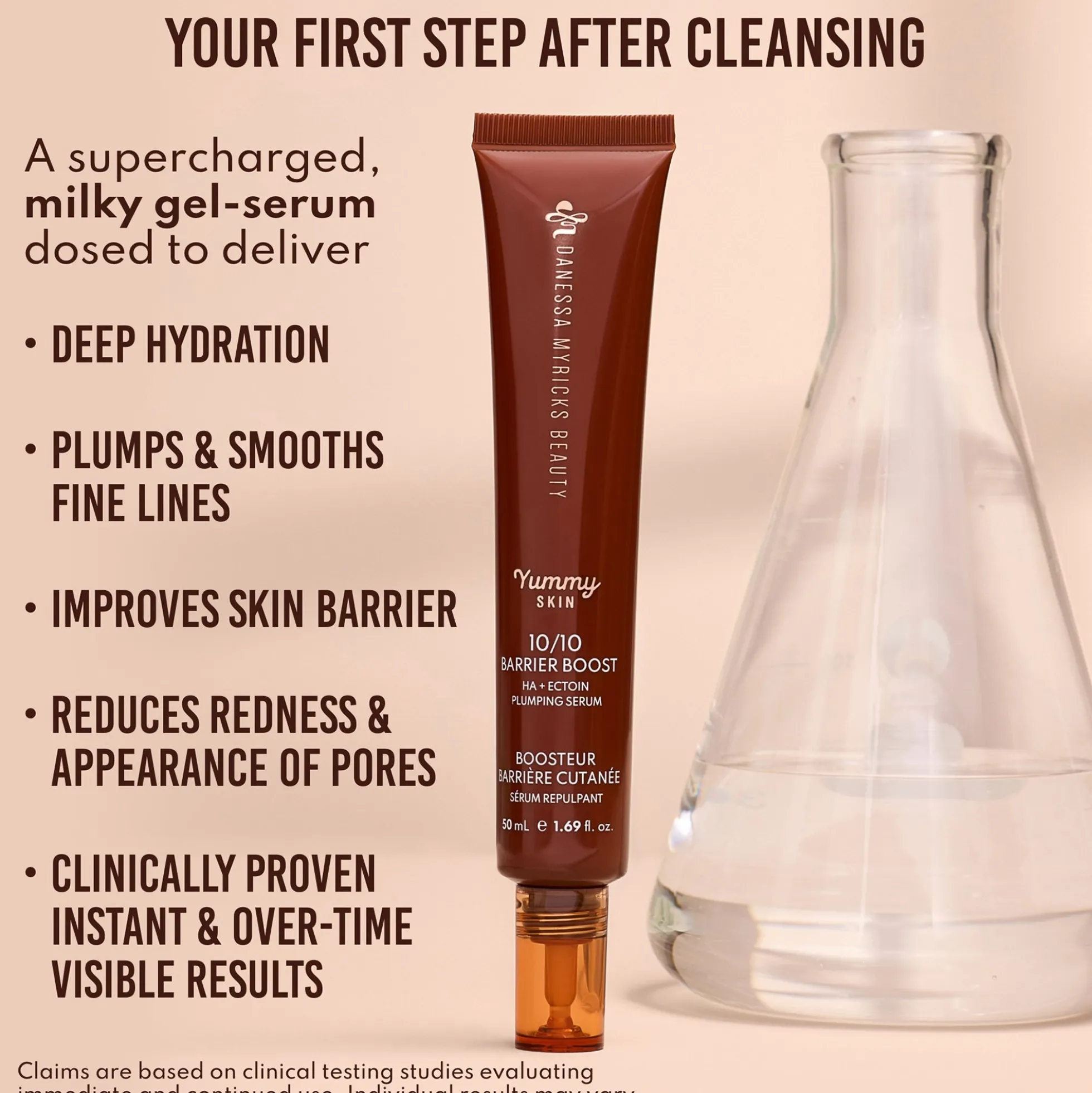 Danessa Myricks Beauty Yummy Skin 10/10 BARRIER BOOST HA + Ectoin Plumping Serum