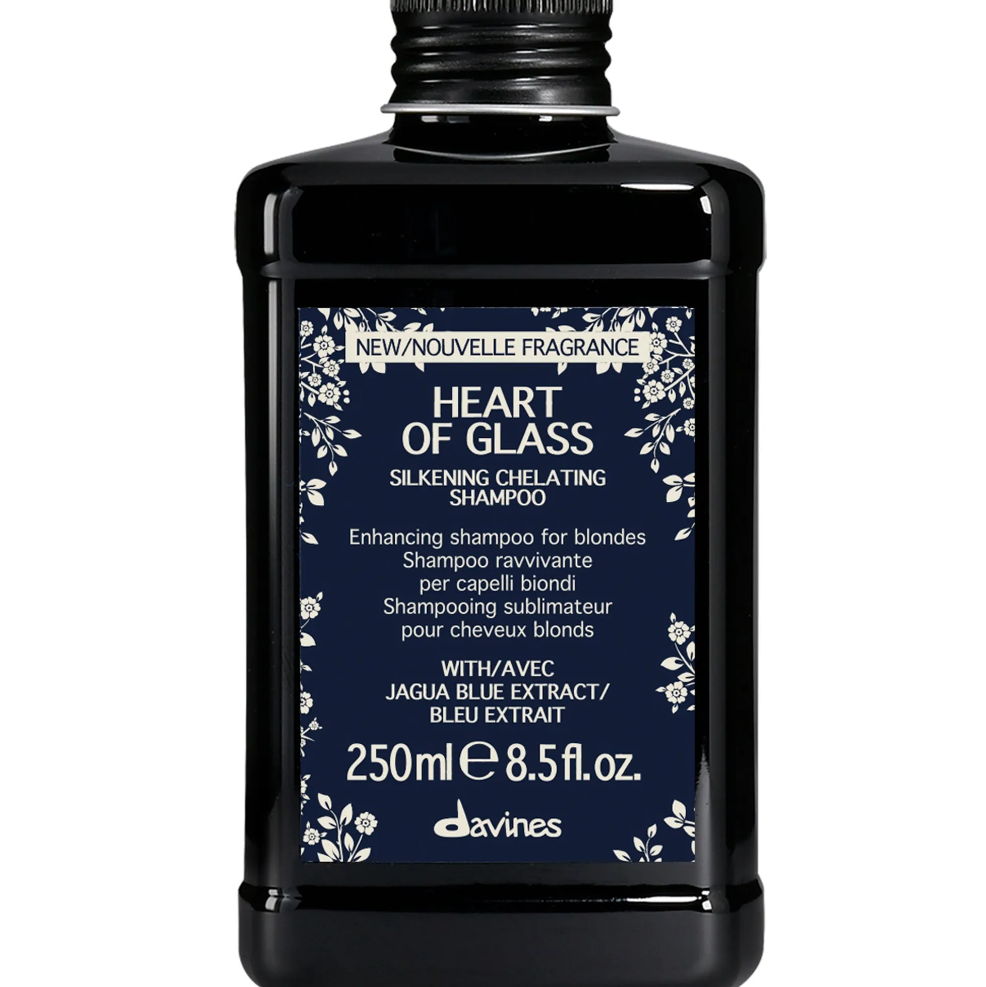 Davines Heart of Glass Silkening Chelating Shampoo For Blonde Hair 250ml