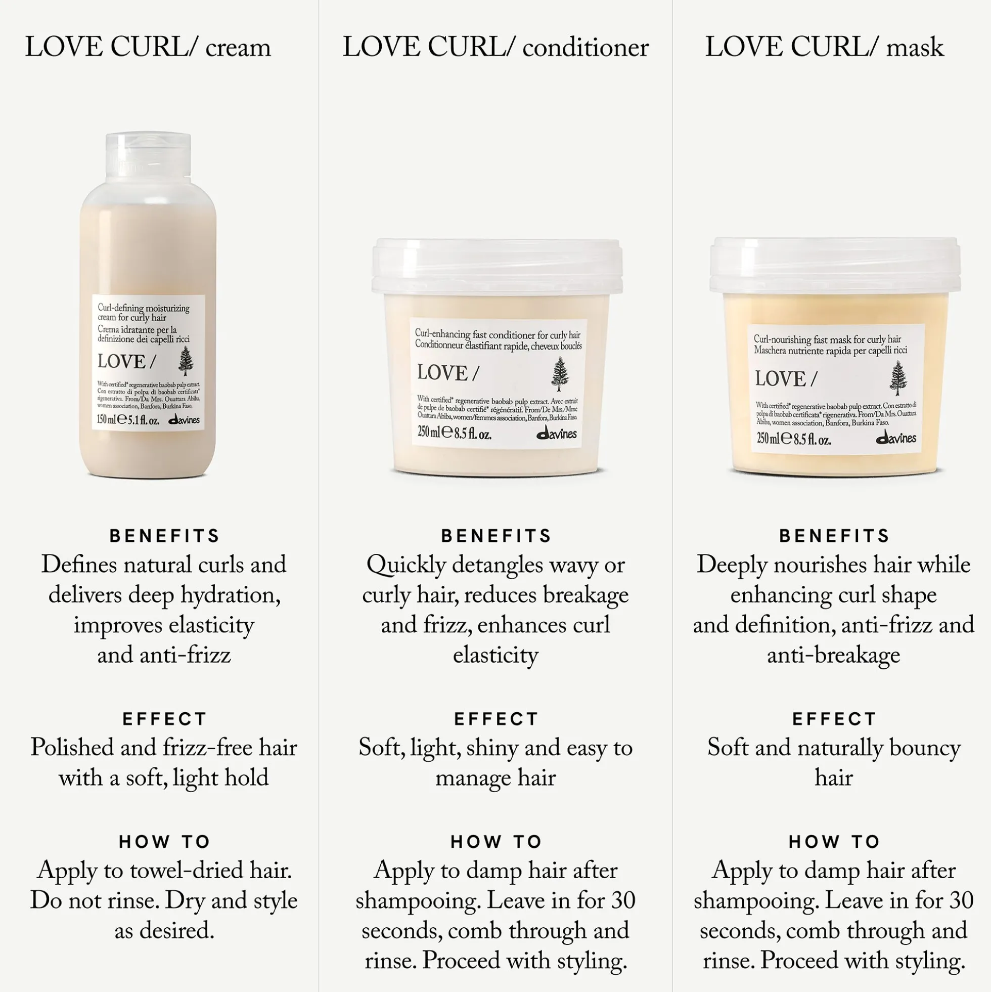 Davines Love Curl Cream 150ml