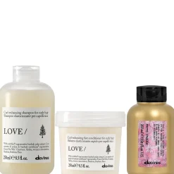 Davines Love Curl Shampoo + Conditioner + Curl Building Serum