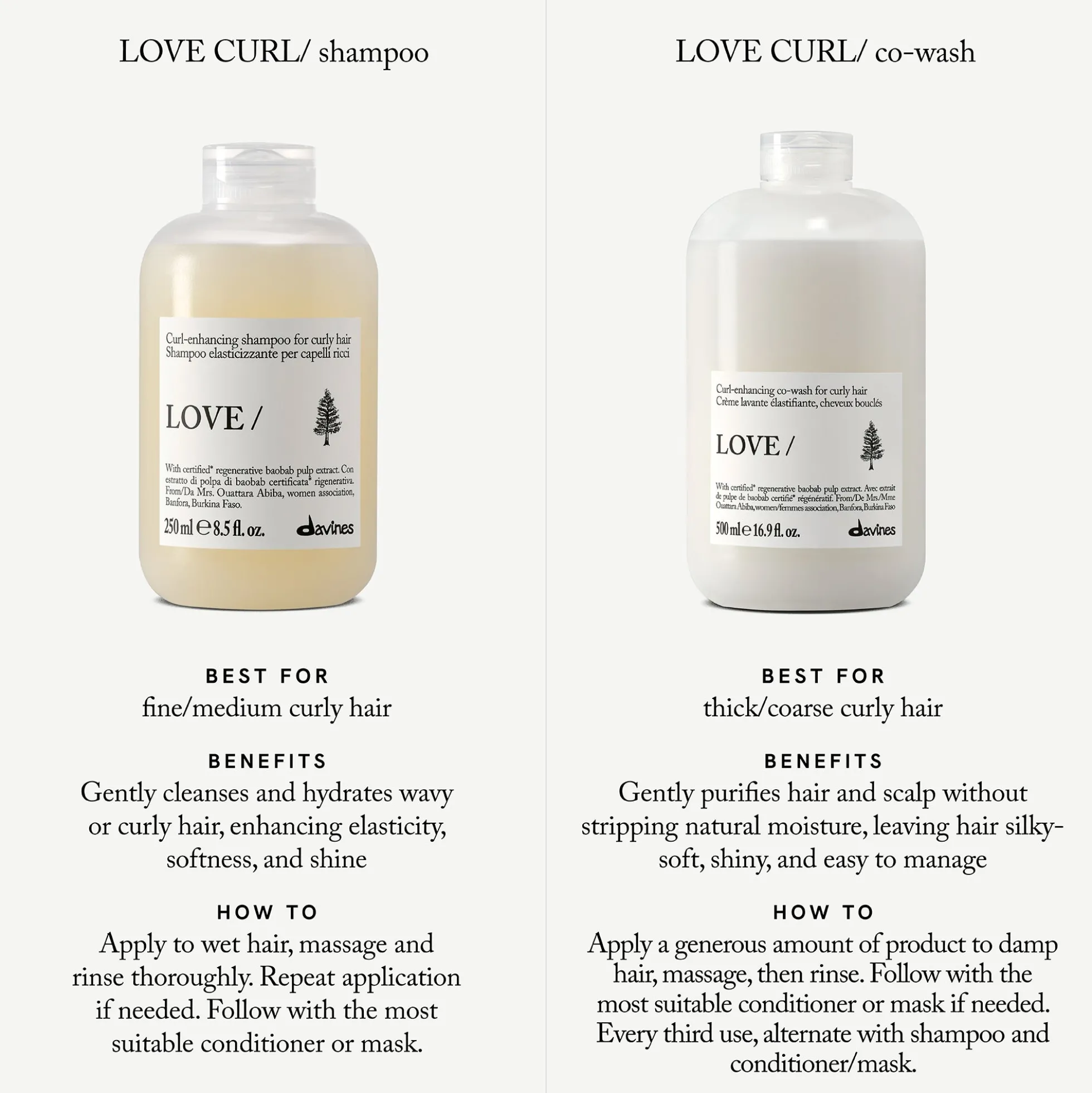 Davines Love Curl Shampoo 250ml