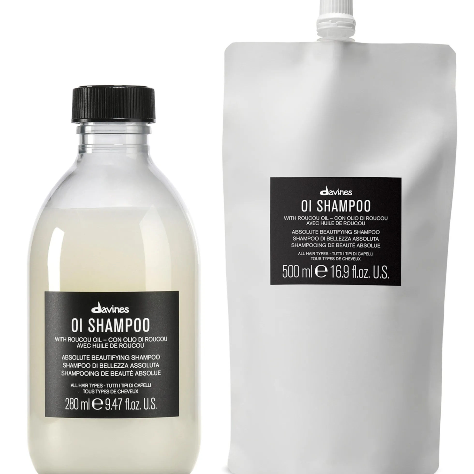Davines Oi Shampoo + Refill