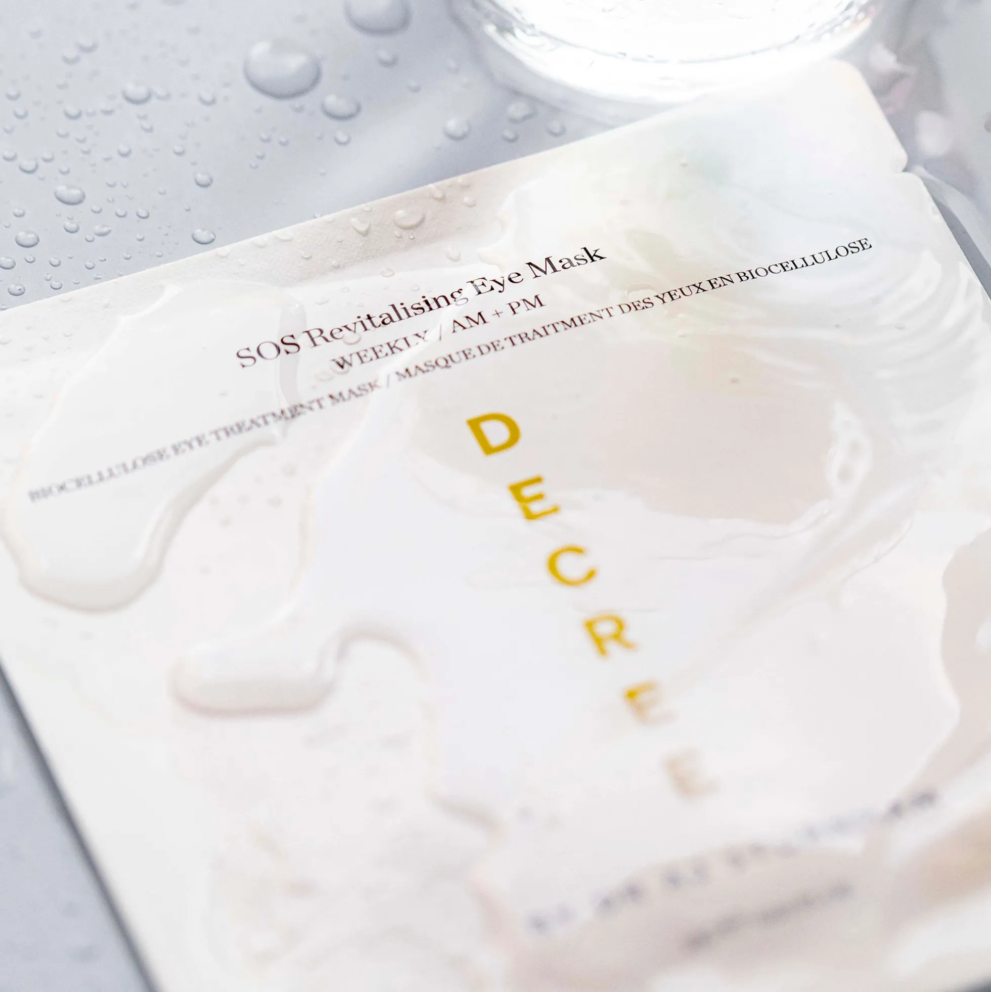 Decree SOS Revitalising Eye Masks Single