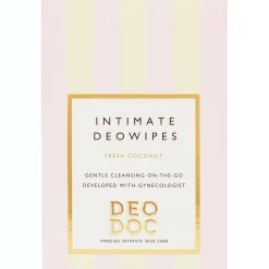 DeoDoc Intimate Deowipes Fresh Coconut